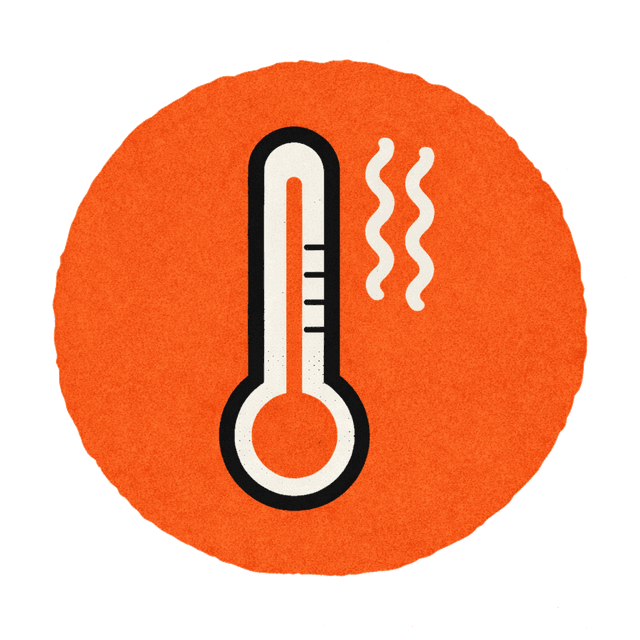 Icon for uncomfortable rooms